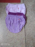 FitonTon5條裝女士?jì)妊澟欣夏甏蟠a內褲純棉高腰加肥加大媽媽褲三角褲2XL 曬單實(shí)拍圖