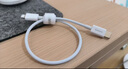 倍思 充電寶數據線(xiàn)蘋(píng)果20W手機充電器線(xiàn)PD短款便攜快充 適用于蘋(píng)果iPhone14/13/12/11手機0.25米白色 曬單實(shí)拍圖