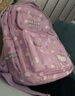 凱蒂貓（hellokitty）小學(xué)生休閑書(shū)包女生大容量?jì)和p肩輕便減負背包一三到五六年級 SK93150淺粉小號【1-3年級】 曬單實(shí)拍圖