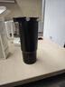 富光拾喜（FUGURNG BESTJOY）保溫杯陶瓷內膽大容量高顏值男女吸管冰霸杯便攜水杯黑色900ml 曬單實(shí)拍圖