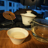 南山先生 旅行茶具陶瓷蓋碗茶杯功夫茶具日式便攜茶具辦公茶具套裝 魔術(shù)盒-黑-有過(guò)濾 曬單實(shí)拍圖