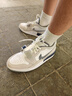耐克（NIKE）Jordan官方耐克喬丹AJ312男子運動鞋秋季緩震低幫CD7069 124白/深藏青/淺灰/冷灰 43 曬單實拍圖