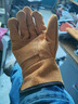 牛皮電焊手套焊工專(zhuān)用 加厚耐磨隔熱耐高溫二保焊接 防火線(xiàn)長(cháng)款勞保防護手套 加長(cháng)加固1雙【雙層牛皮*防火線(xiàn)縫制】隔熱防燙 曬單實(shí)拍圖