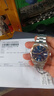 天梭（TISSOT）官旗 瑞士手表風(fēng)度系列時(shí)尚自動(dòng)機械硅游絲機芯男士腕表送男友 藍盤(pán)鋼帶T127.407.11.041.00 曬單實(shí)拍圖