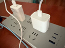 Apple/蘋果【USB-C線充套裝】含20W充電頭+60W 雙USB-C口1米充電線 曬單實(shí)拍圖