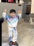 G.DUCKKIDS兒童裝男童春秋裝套裝2024新款春秋款中大童春季男孩帥氣衛(wèi)衣運動 藍色春秋款 120cm 曬單實拍圖