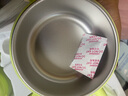 babycare兒童餐具輔食碗注水保溫碗不銹鋼叉勺寶寶吃飯喝水嬰兒周歲禮盒綠 曬單實拍圖
