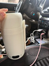 0日本正負零燒水杯12V/24V/220V車(chē)載便攜式燒水壺316不銹鋼戶(hù)外旅行小型加熱水杯煮熱水壺 0.6L 暖白色+車(chē)載支架 曬單實(shí)拍圖