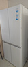 海爾（Haier）國家補貼20%500升冰箱小紅花綻放版594mm專業(yè)超薄十字門T型四開門黑金凈化AI智慧節(jié)能家用電冰箱 BCD-500WGHTDEDWVU1 曬單實拍圖