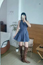 STELLA WEISZ兩穿可拆卸褲管長(cháng)靴女2025秋季新款法式尖頭復古短靴不過(guò)膝長(cháng)筒靴棕色長(cháng)筒35 (225mm) 曬單實(shí)拍圖