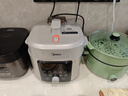 美的（Midea）小飛俠沸騰濃香雙模式電壓力鍋0氟0涂層雙膽高壓鍋5L智能預(yù)約家用煲湯4-6人煮飯煲E5825N輕音泄壓 曬單實(shí)拍圖