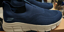 斯凱奇（Skechers）男鞋秋季網(wǎng)面一腳蹬健步鞋軟底休閑運動(dòng)鞋118107 曬單實(shí)拍圖