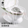 babycarebc馬桶坐便器蹲便器兒童馬桶仿真馬桶坐便圈2-6歲寶寶便盆蒙因藍 曬單實(shí)拍圖