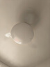 美的（Midea）風(fēng)扇燈餐廳吊扇燈led臥室燈隱形扇葉遙控三防燈具熟睡風(fēng)包安裝 曬單實拍圖