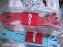 特步（XTEP）彈力帶健身引體向上助力帶彈力繩單杠訓練田徑阻力帶拉力圈練腿藍 曬單實拍圖