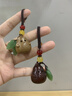 束芬鑰匙扣情侶一對(duì)高檔永不分離檀木汽車鑰匙扣男女可愛掛繩時(shí)尚掛件 Q0104永不分離鑰匙扣（一對(duì)） 曬單實(shí)拍圖
