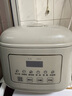美的（Midea）電飯煲電飯鍋家用商用柴火飯多功能預(yù)約小型迷你煮飯2-3-4-5-8人大容量快煮飯不銹鋼內(nèi)膽不易粘鍋 0涂層 3L 母嬰級(jí)316L不銹鋼內(nèi)膽卡其灰偏白 曬單實(shí)拍圖