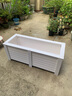 柏菲亞塑木花箱戶(hù)外陽(yáng)臺防腐木露臺庭院長(cháng)方形種植箱樹(shù)脂白色天臺大花盆 高端塑木100*40*40cm質(zhì)保20年 HDPE HDPE 曬單實(shí)拍圖