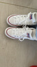 匡威（Converse）官方 莫爾登All Star男女板鞋中幫帆布小白鞋A00812C A00812C 39 曬單實拍圖
