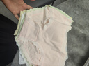 貓人4條女士?jī)?nèi)褲女純棉嬰兒棉10a桑蠶絲底襠高彈大碼中腰舒適透氣L 曬單實(shí)拍圖