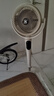 紳芝SHENZHI空氣循環(huán)電器輕音/家用大風(fēng)力搖頭客廳扇/直流無刷電機/柔風(fēng)臥室風(fēng)扇HL246R 米白色(直流電機24擋位) 曬單實拍圖