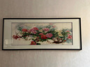 瑪朵維汀手工蘇繡富貴牡丹圖1-4絲橫版掛畫(huà)花開(kāi)富貴客廳臥室辦公室裝飾畫(huà) 畫(huà)芯尺寸160*60cm 帶框198*88cm 曬單實(shí)拍圖