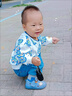 G.DUCKKIDS童裝男童秋裝套裝兒童春秋季一歲寶寶衣服小童長(zhǎng)袖兩件套男孩服裝 黃色 90 尺碼1~2歲【 80-90cm】cm 曬單實(shí)拍圖