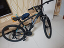 喜德盛山地自行車黑客350 X6鋁合金車架21速變速機(jī)械碟剎 黑銀色17寸 曬單實拍圖