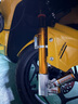 巴祖卡JPU2前減震本田NS150GX NWG150 PCX160豪爵UHR150 UFR150前減震器 巴祖卡JPU2前減震-金色（一對） 適用 本田NWG150 曬單實拍圖