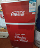 可口可樂（Coca-Cola）冰箱一級能耗50L雙開門小型冰箱冷藏冷凍兩用小冰箱戶外家居用品 曬單實拍圖