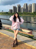 蜘蛛王黑色英倫風(fēng)小個(gè)子增高厚底馬丁靴女款2025新款秋季復(fù)古褲管短靴子 棕色 38 曬單實(shí)拍圖