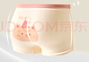 尼多熊兒童內(nèi)褲女童四角A類棉質(zhì)寶寶短褲女寶平角內(nèi)褲不夾PP中大童 曬單實(shí)拍圖
