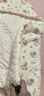 浣喜佳兒Racon 新生嬰兒抱被秋冬純棉紗布0-6月初生產(chǎn)房包被加厚棉滿(mǎn)月百天抱毯 米白色【音樂(lè )小馬】 100*100cm【加厚約520g】 曬單實(shí)拍圖