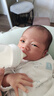 十月結(jié)晶嬰兒斜坡枕棉面防吐奶嗆奶躺靠睡覺哺乳練抬頭可機洗0-1歲 山嵐綠 曬單實拍圖