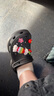卡駱馳（crocs）經(jīng)典云朵Clog女沙灘洞洞鞋涼拖鞋206750 206750-001  37  曬單實(shí)拍圖