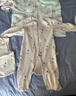 babylove嬰兒連體衣春秋季男女寶寶中開(kāi)哈衣居家爬服無(wú)骨睡衣秋衣松間明月 松間明月 80cm 曬單實(shí)拍圖