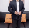 CAIDEN KETCH品牌男裝高端毛呢夾克男士【臻品100%純羊毛】秋冬新款棒球領(lǐng)外套 高檔深藏青 【現(xiàn)貨速達(dá)】 XL 180 （建議145-165斤） 曬單實拍圖