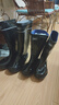 回力雨鞋男士款時(shí)尚雨靴水鞋靴戶(hù)外防水防滑耐磨HL838中筒黑色41碼 曬單實(shí)拍圖