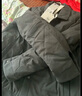 HLA海瀾之家羽絨服25新冬季山不在高系列翻領(lǐng)按扣外套男 黑色36 4XL 195/108A 推薦191~200斤 曬單實(shí)拍圖