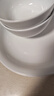 景德鎮(zhèn)官方陶瓷簡約吃飯碗高溫白瓷家用盤湯碗瓷器新結(jié)婚喬遷搬家禮物 【經(jīng)典純白】月白-4.5英寸羅漢碗*2 曬單實拍圖