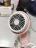 康夫（CONFU）電吹風機家用學生宿舍用1100w小功率速干冷熱風小型便攜迷你折疊吹風筒KF-3152霧嶼藍 曬單實拍圖