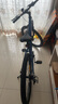 喜德盛兒童自行車(chē)小王子變速車(chē)7速青少年學(xué)生通勤運動(dòng)騎行單車(chē)藍銀色 曬單實(shí)拍圖
