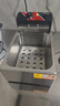 志高(CHIGO)電炸爐商用電炸鍋油炸鍋大容量串串油炸機(jī)雞柳薯?xiàng)l油條油炸小吃設(shè)備 單缸|創(chuàng)業(yè)款|10L|單炸籃【無蓋】 曬單實(shí)拍圖