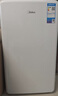 美的（Midea）93升單門一級低音復(fù)古白色小冰箱單溫冷藏租房家用宿舍辦公室可放美妝BC-93MF【國家補貼】 曬單實拍圖