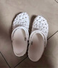 crocs卡駱馳厚底云朵洞洞鞋戶外|206750 骨白色-2Y2 37/38(240mm)  曬單實拍圖