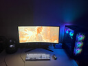 華碩（ASUS）TUF戰影VG34WQML5A 34英寸準4K 250Hz電競顯示器1500R曲面帶魚(yú)屏 0.5ms響應 FastVA電腦寬屏21:9 250Hz/FastVA VG34WQML5A 曬單實(shí)拍圖