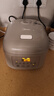 美的（Midea）電飯煲電飯鍋家用商用柴火飯多功能預(yù)約小型迷你煮飯2-3-4-5-8人大容量快煮飯不銹鋼內(nèi)膽不易粘鍋 0涂層 3L 母嬰級(jí)316L不銹鋼內(nèi)膽卡其灰偏白 曬單實(shí)拍圖