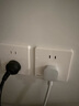 施耐德電氣智能馬桶多功能防水盒IP55 開(kāi)關(guān)插座面板防濺盒防水面蓋 灰色透明 曬單實(shí)拍圖