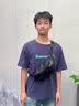 JEEP單肩斜挎包腰包胸包簡約潮流戶外運動百搭通勤防潑水PU皮胸包腰包 曬單實拍圖