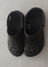 crocs卡駱馳洞洞鞋貝雅男鞋女鞋輕便耐磨一腳蹬拖鞋休閑鞋|10126 黑色-001 43 (270mm) 曬單實拍圖